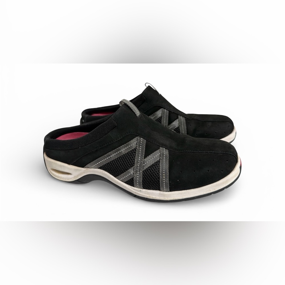 Cole Haan Women's Black and Gray Slip-On Sneakers
